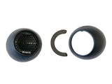 A car audio speaker tweeter pod for Focal speakers in a Porsche 911