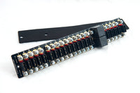 A fuse panel upgrade for a classic car shown on a white background